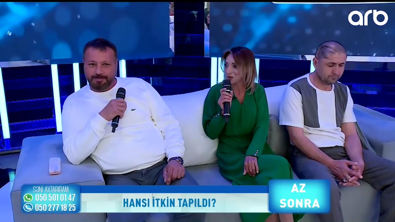 Efir bitdikdən sonra gərgin hallar