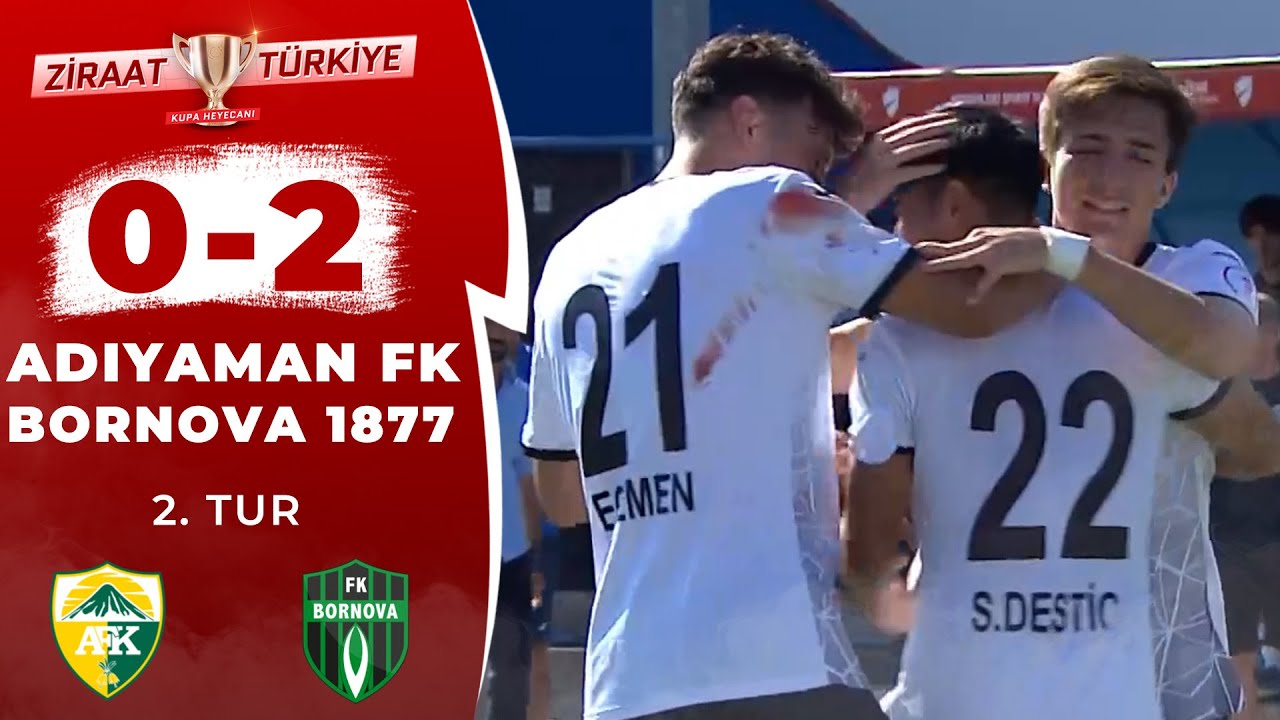 Adıyaman FK 0-2 Bornova 1877 MAÇ ÖZETİ (Ziraat Türkiye Kupası 2. Tur Maçı) / 12.10.2023