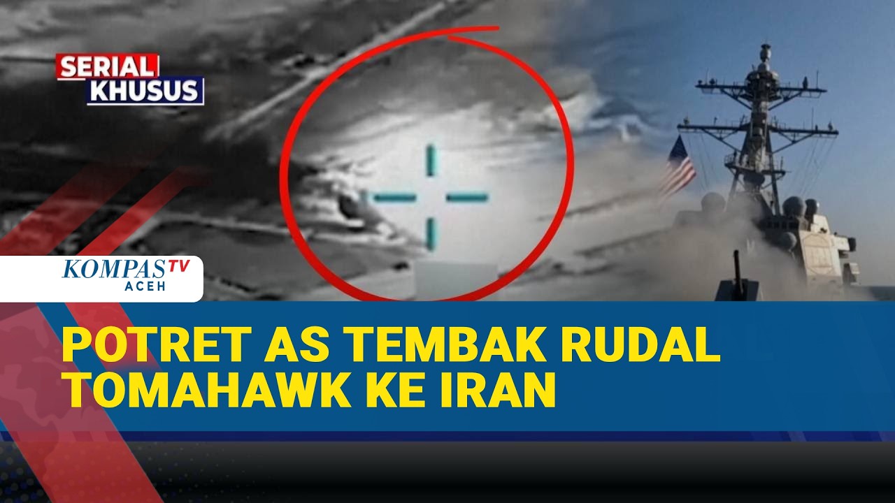 Rekaman Serangan Tomahawk AS ke Iran Dirilis Pentagon