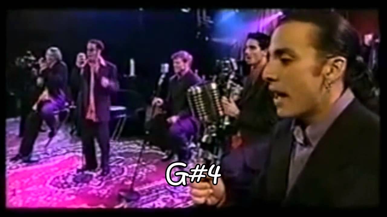 Brian Littrell - Live Vocal Range (A2 - A5)
