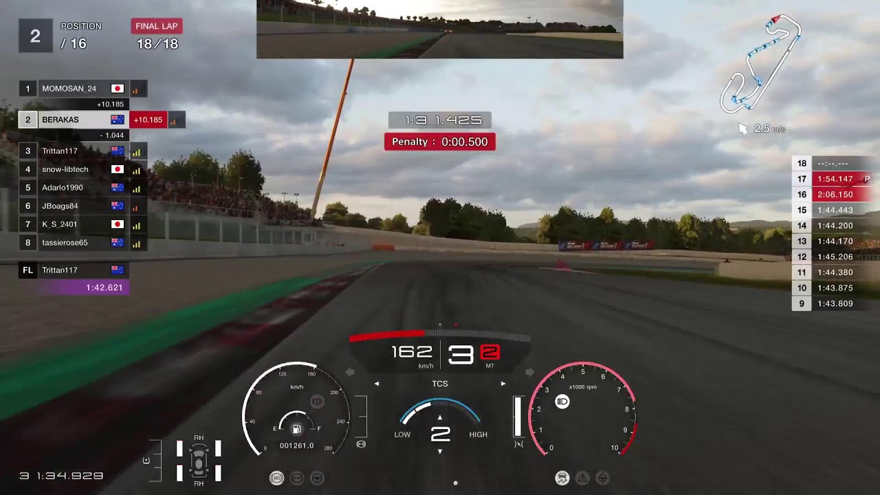 GT7 - Manufacturers Cup, Round 3. Catalunya