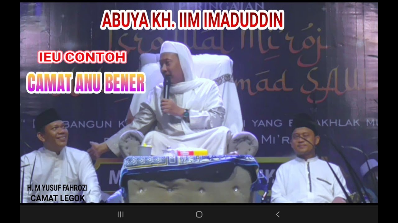 Abuya KH.  Iim Imaduddin