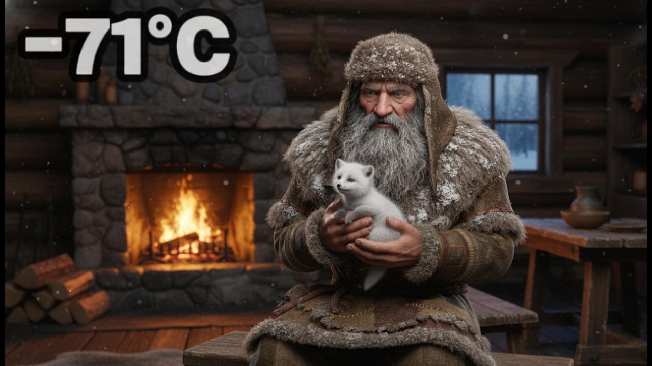 Surviving Siberia: Old Man Rescues Dying Baby White Fox