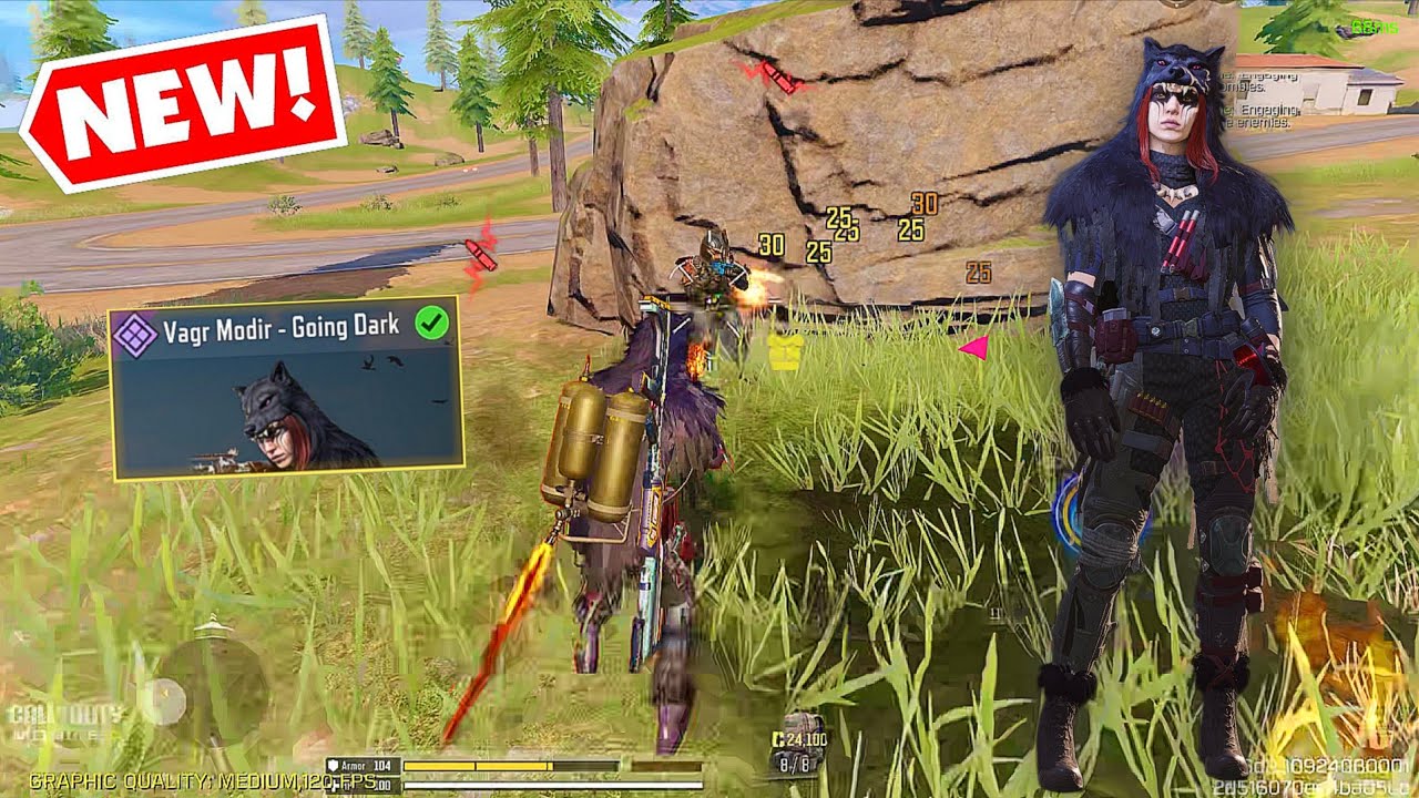 *NEW* VAGR MODIR - GOING DARK 😍 IN COD MOBILE