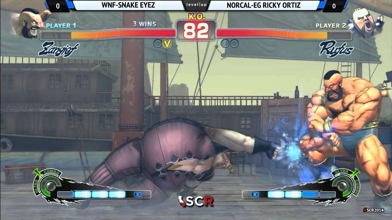 SSF4AE WNF SNAKE EYEZ VS NORCAL EG RICKY ORTIZ - Socal Regionals 2014 Day 1