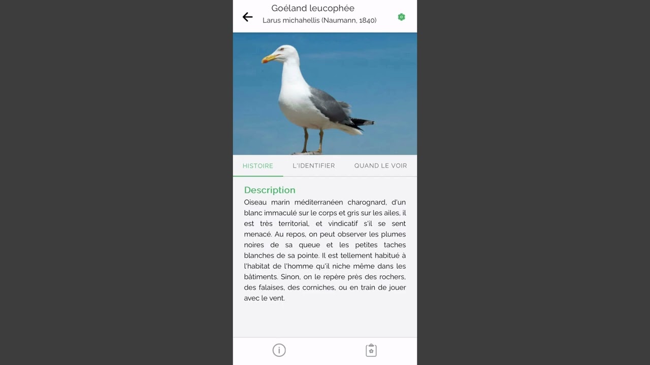 D&eacute;mo EcoBalade, une application mobile pour d&eacute;couvrir la faune et la flore locale en balade !