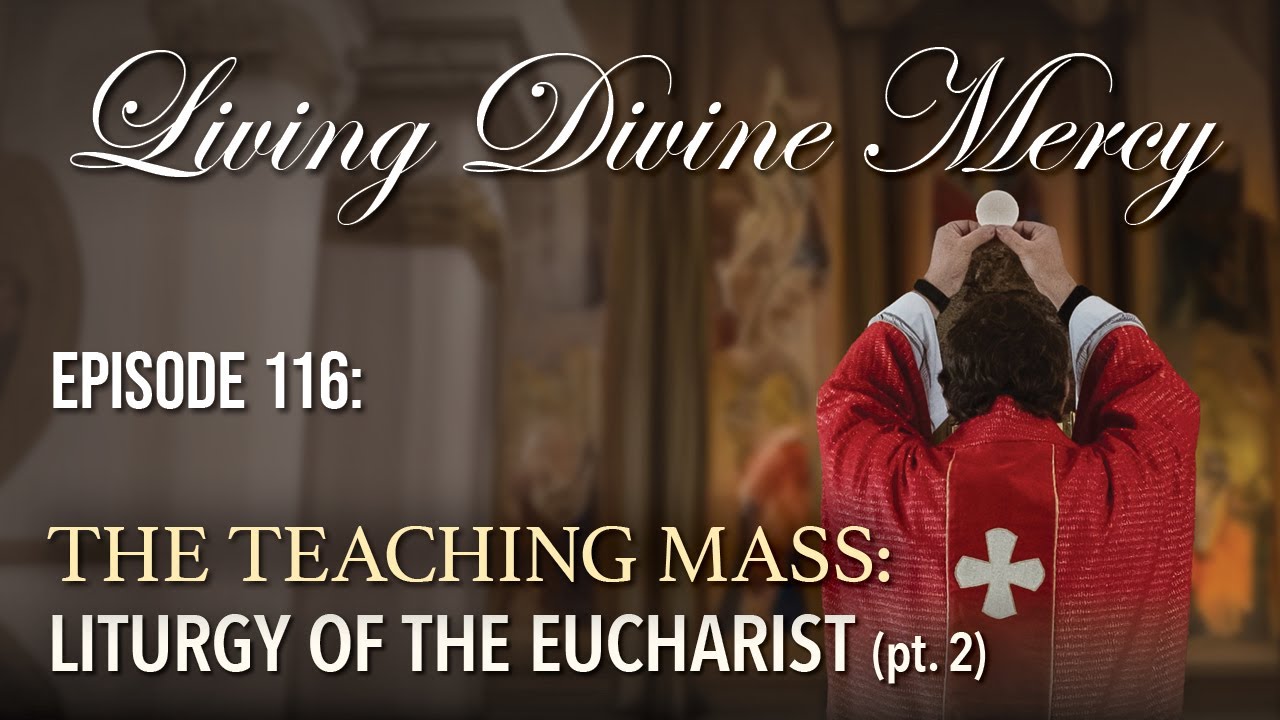 The Teaching Mass, Part 2 - Living Divine Mercy TV Show (EWTN) Ep.116 with Fr. Chris Alar, MIC