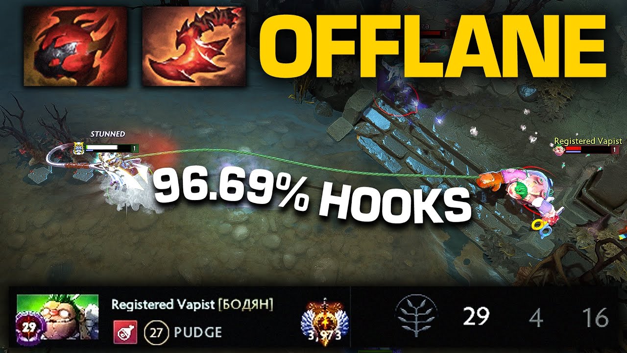 PUDGE's OFFLANE DIFFERENCE: The BRUTAL Result of No Escape Hooks | Pudge Official