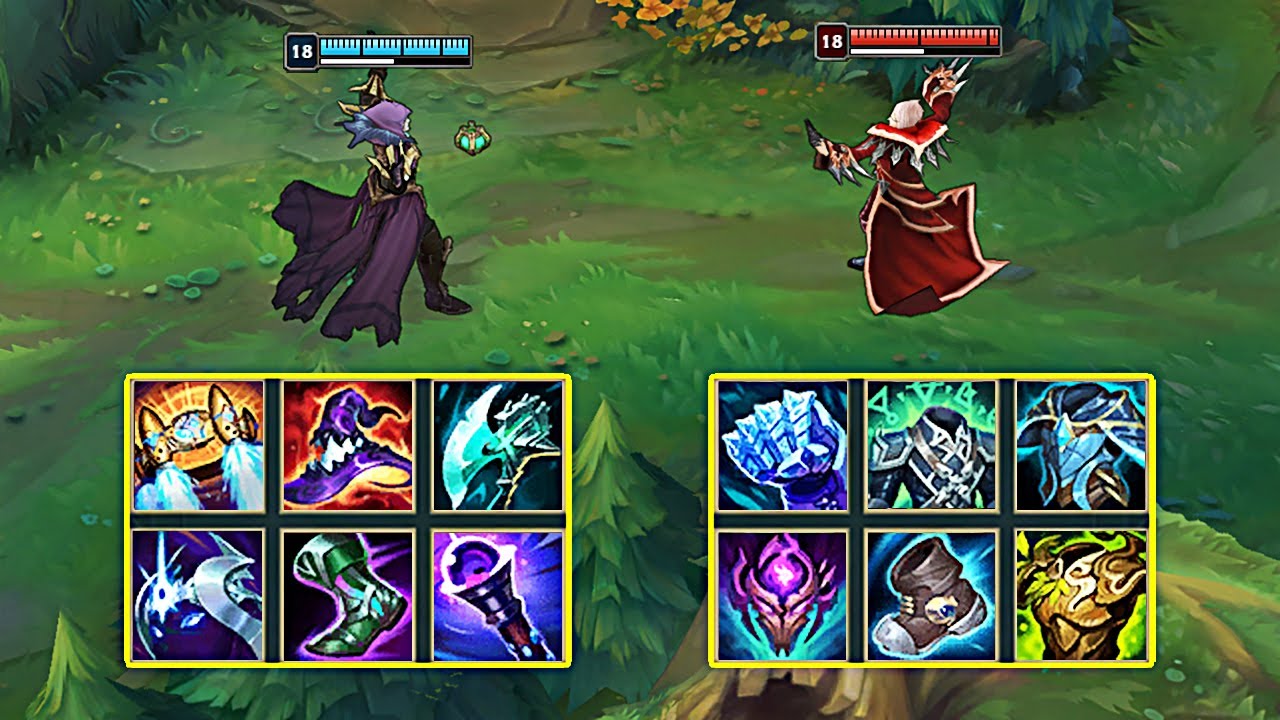 AP VLADIMIR vs TANK VLADIMIR - League of Legends