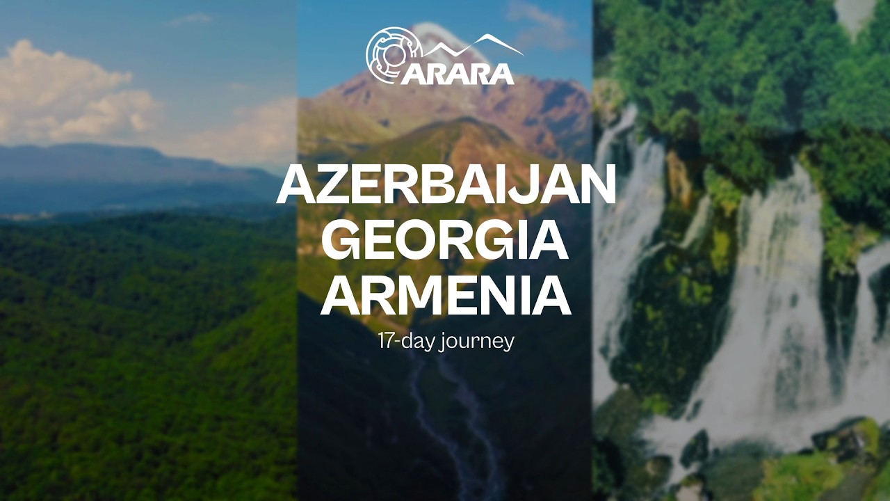 Azerbaijan, Georgia and Armenia in 17 days