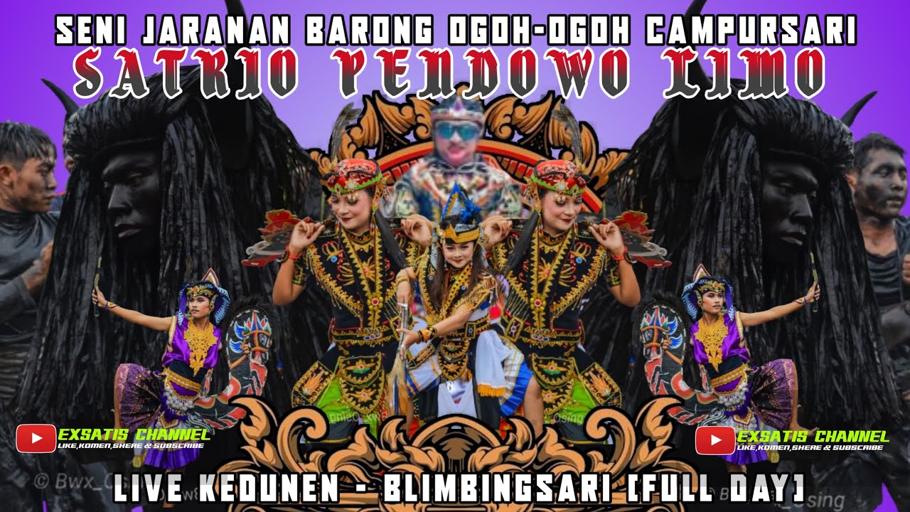 Siaran langsung Exsatis Channel  🔴 Live JARANAN CAMPURSARI SATRIO PENDOWO LIMO,KEDUNEN BLIMBINGSARI