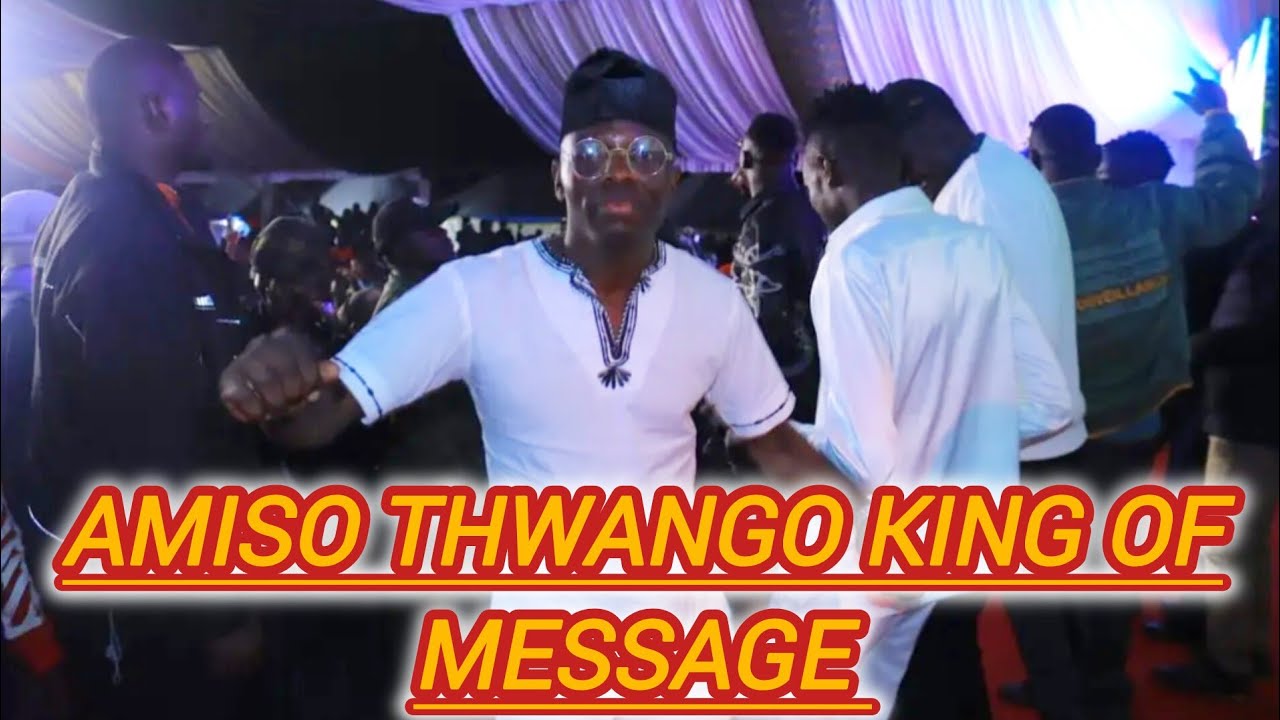 AMISO THWANGO ,WATCH  HOW AMISO THWANGO COMPOSED THIS SONG LIVE ON STAGE CLUB 980 RONGAI,