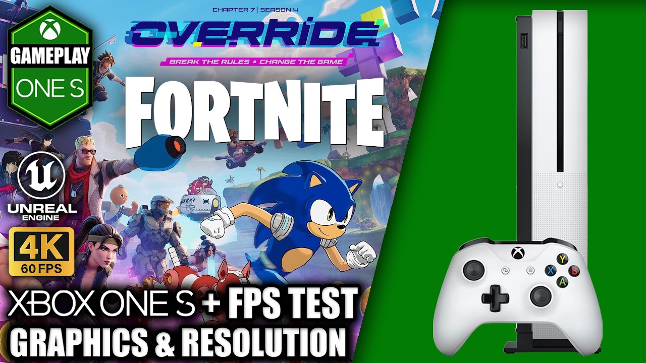 Fortnite: Chapter 7 Season 4 - Xbox One Gameplay + FPS Test