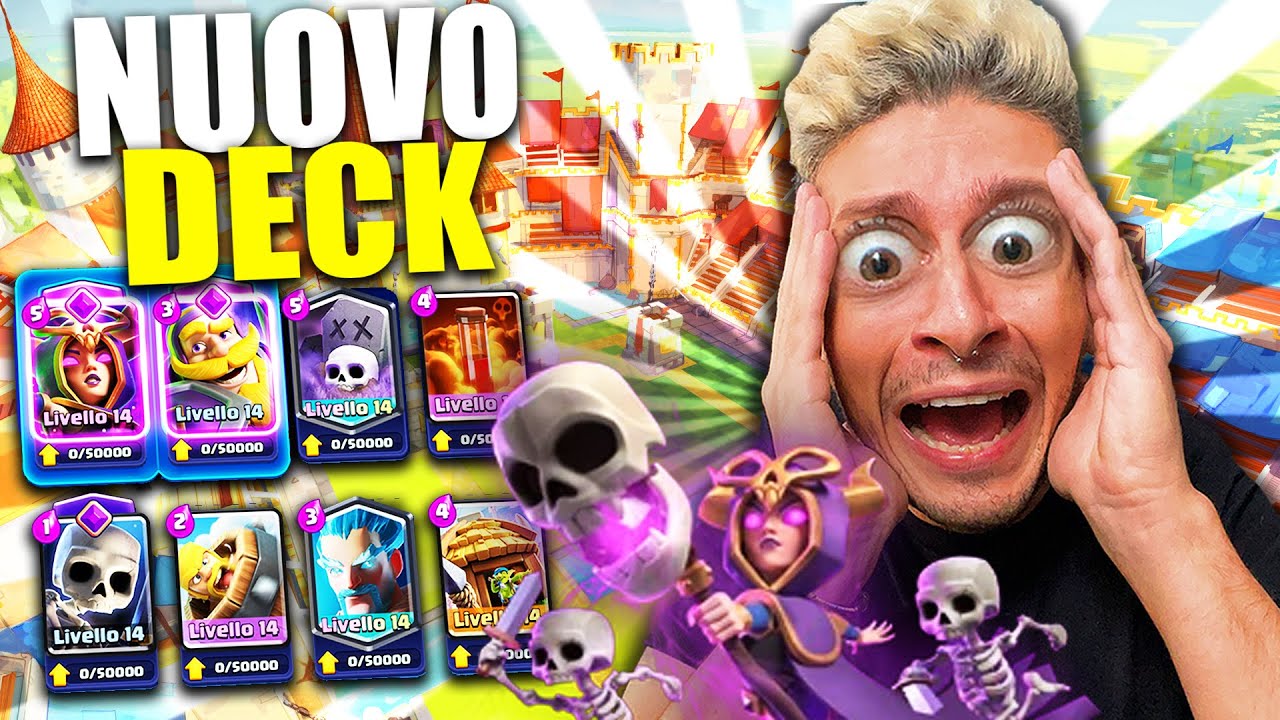 NUOVO DECK PER SCALARE LE 10.000 COPPE SU CLASH ROYALE !!