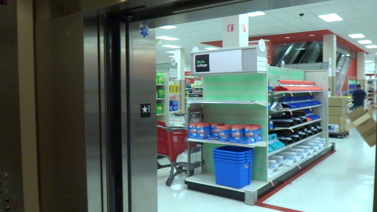 Schindler Hydraulic Elevators at Target Westfield North County Fair Mall San Diego CA