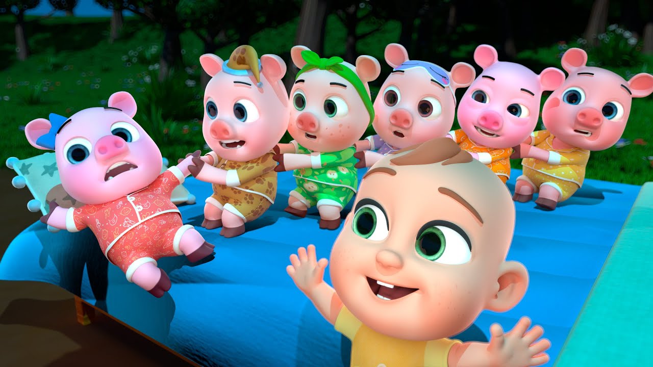 Ten Piggies in the Bed + MORE Lalafun Nursery Rhymes & Kids Songs