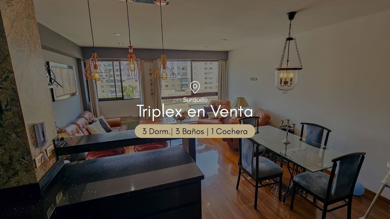 TRIPLEX en venta en Surquillo – Urb. Limatambo
