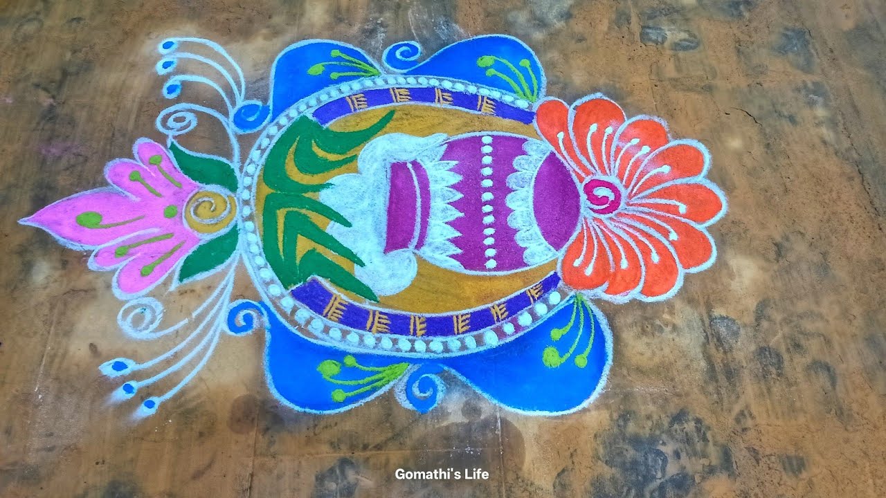 Pongal #kolam #trending #viralvideo #youtube #muggulu #drawing #art #happy #art #artist #sankranthi 