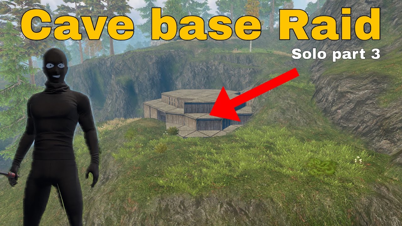I Raided There Hiden Cave base - SOLO journey - Last island of survival 