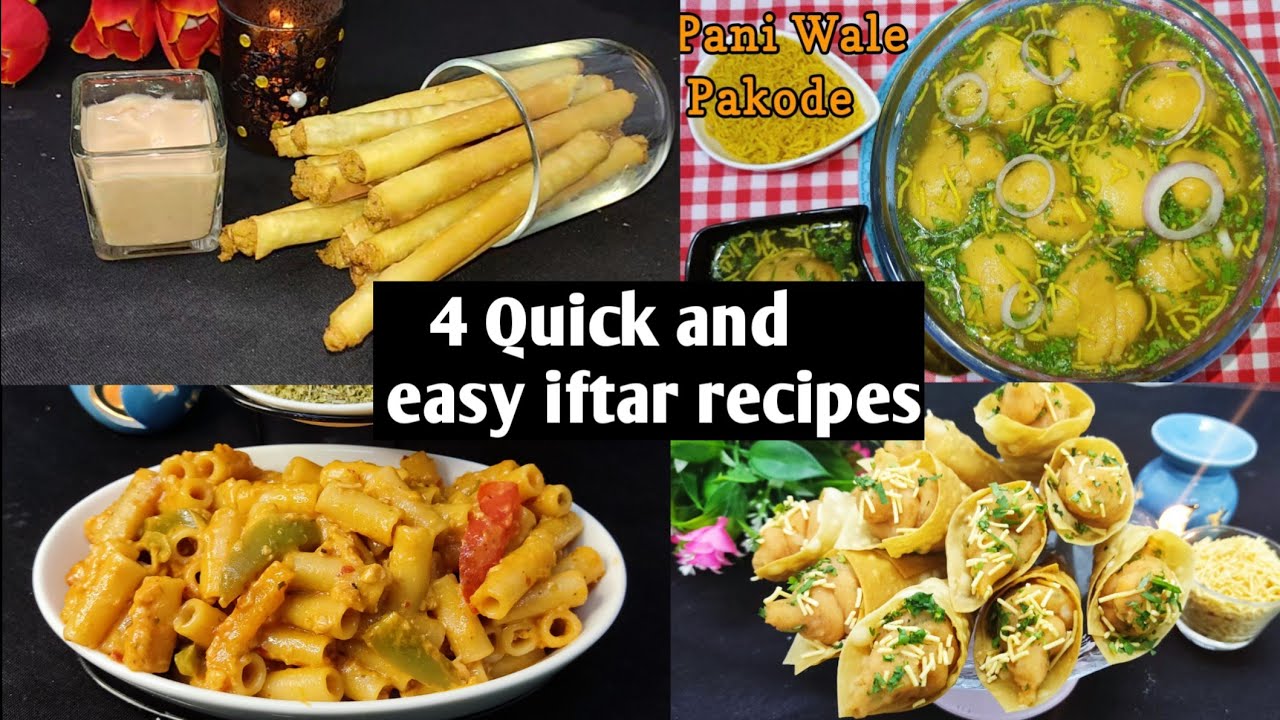 4 Iftar Recipes| Ramzan Recipes II Ramadan 2022 Easy recipes IIRamadan Special #RAMDAN2022