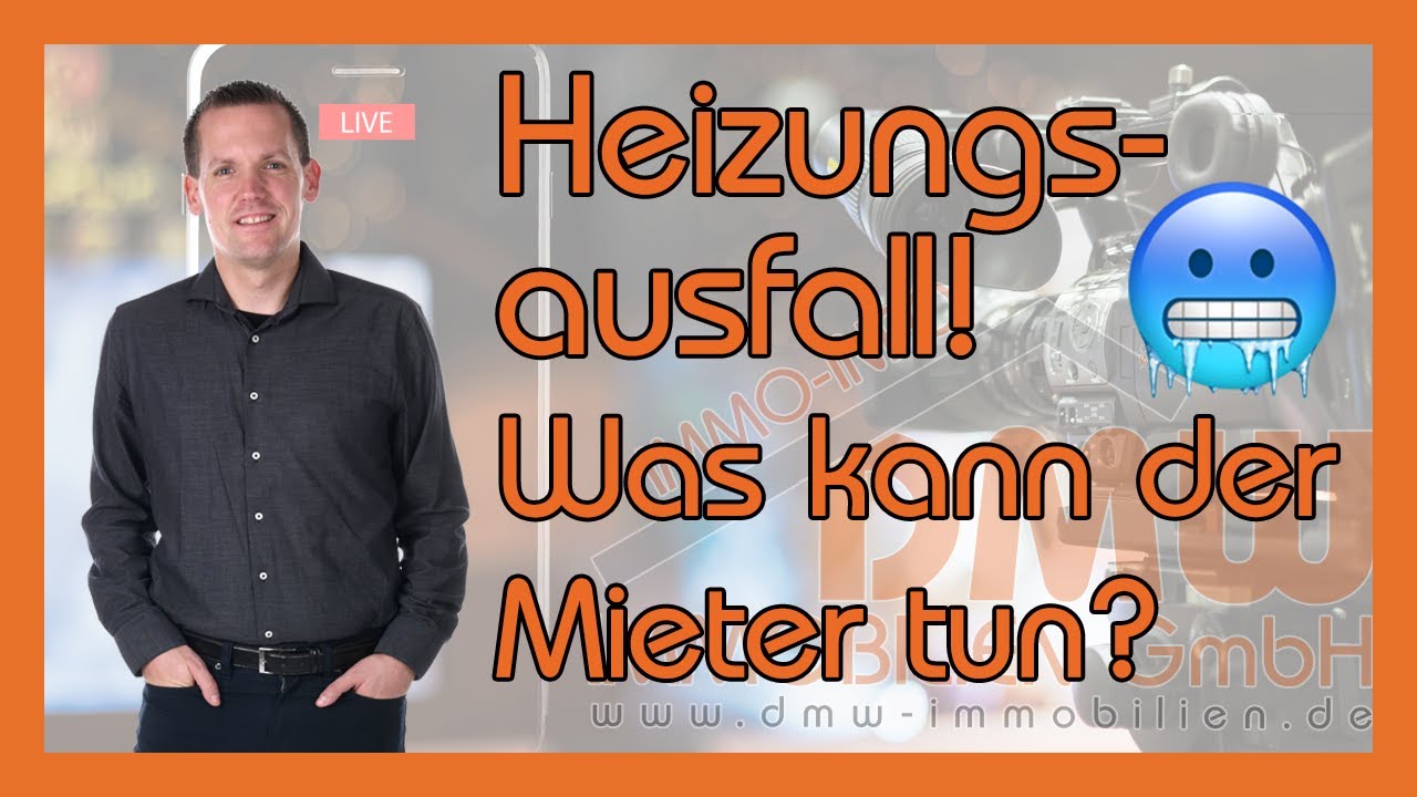 Heizungsausfall! 🥶 Was kann ich als Mieter tun? - immo-info #62