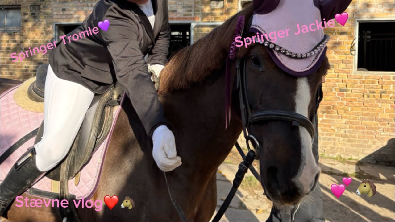 Stævne vlog🩷🐴 300 sub special❤️￼