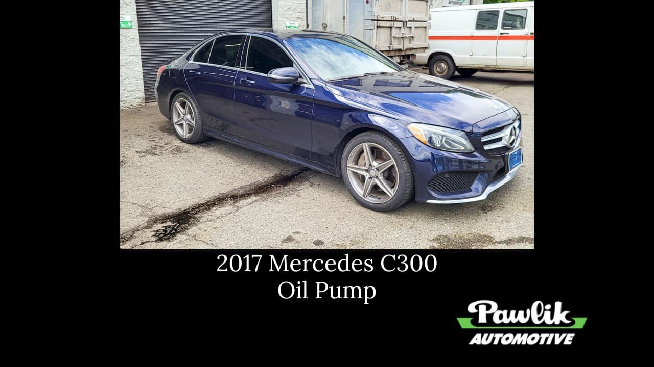 2017 Mercedes C300 Oil Pump