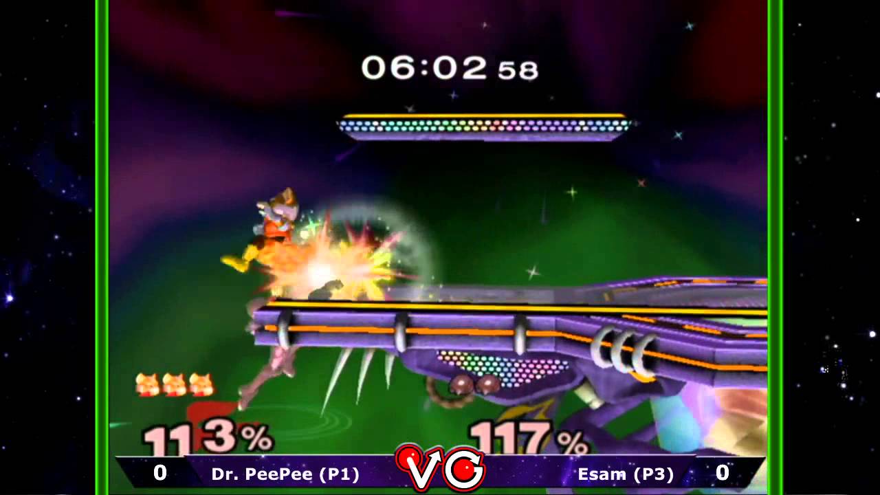 S@X Monthly - Dr. PeePee (Fox) Vs. Esam (Samus.Fox) Melee Singles WSF