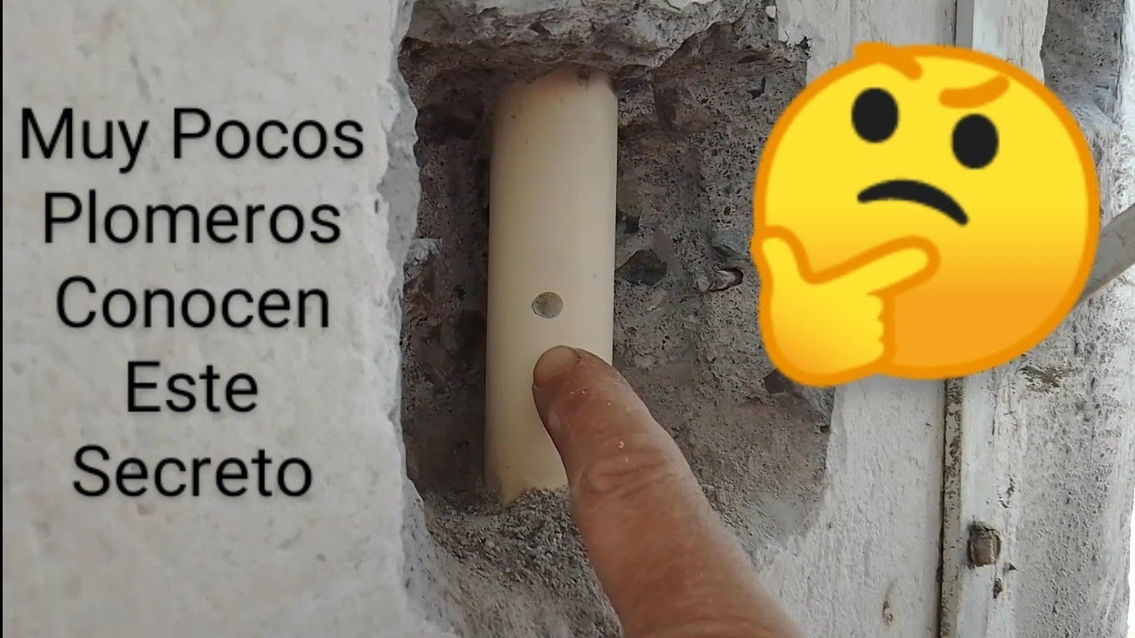 Como Reparar Tubo CPVC Perforado por Taladro ( El Secreto del Plomero )