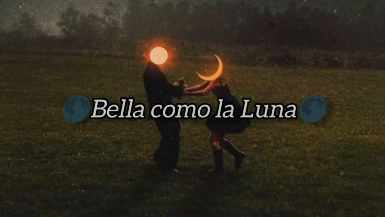 Dedicale esta canción a esa persona que es tan bella como la luna, ya sabes quién es ;)