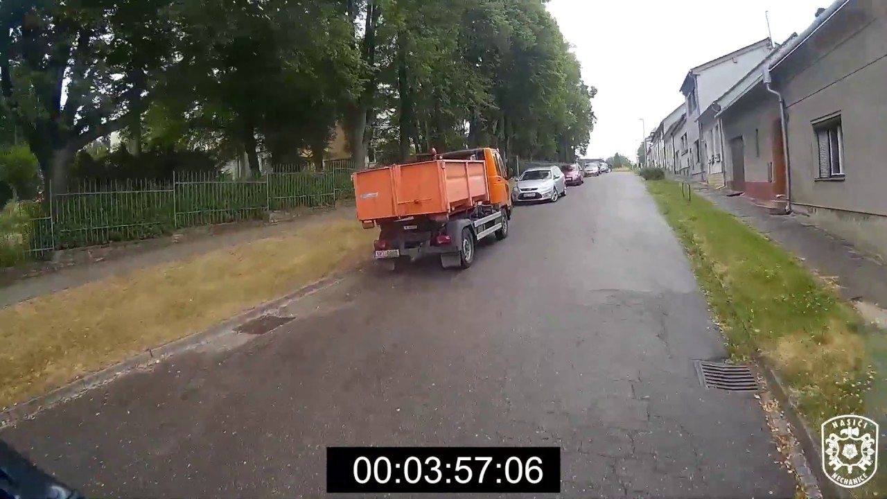 Vyhlášení poplachu JSDH Nechanice