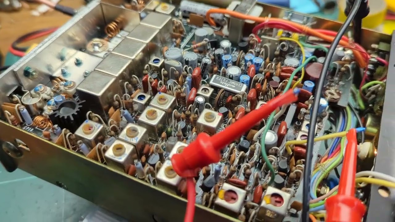 Getting an old Icom IC-22A 2M transceiver up and working again.