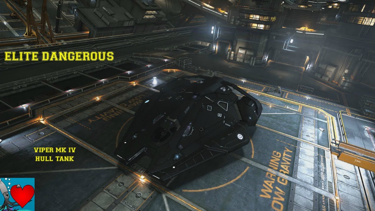 Elite Dangerous - Viper Mk IV Loadout / Hull Tank
