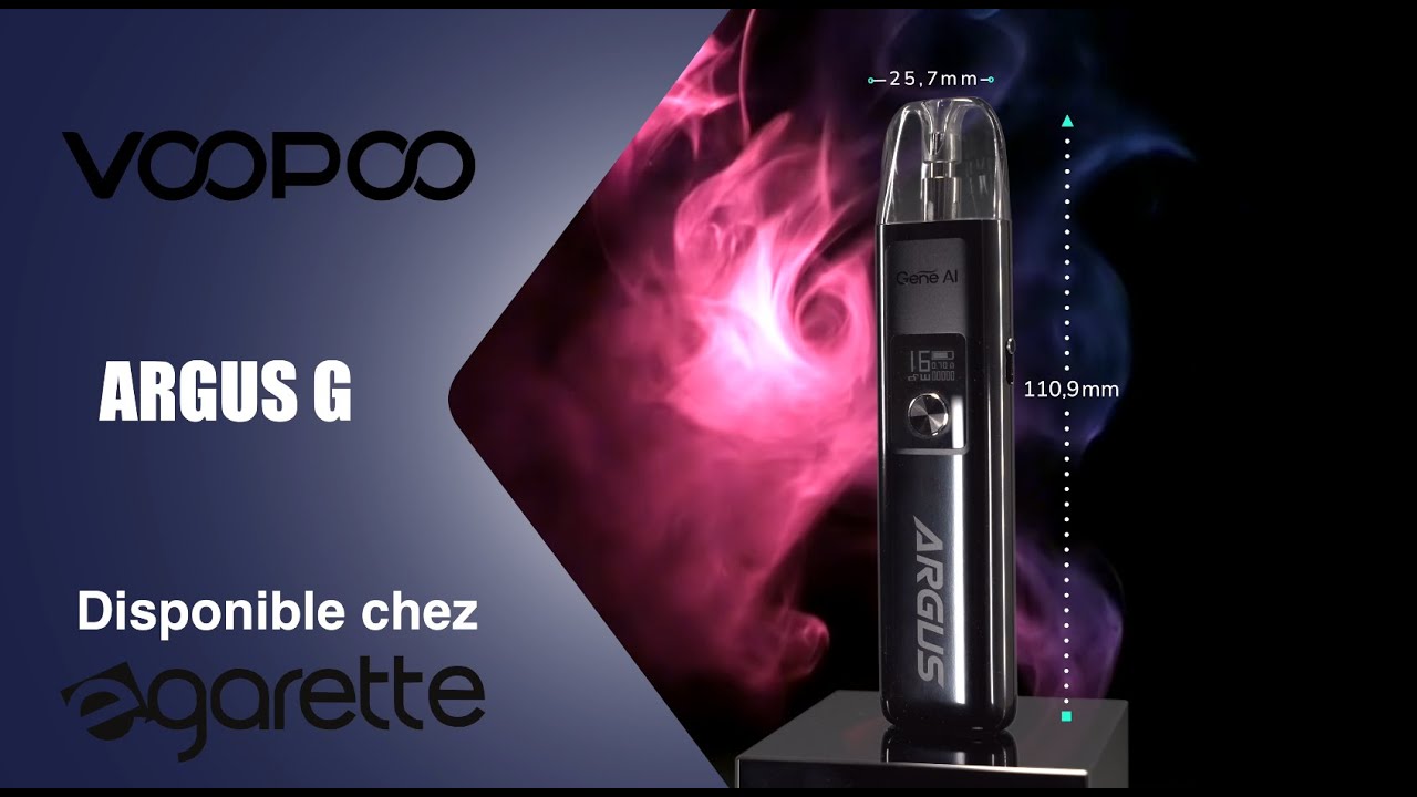 Pod Voopoo Argus G | Disponible chez E-Garette