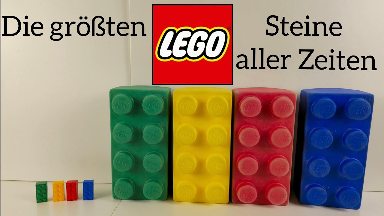 Die größten LEGO Steine aller Zeiten. Was sind Soft Bricks?