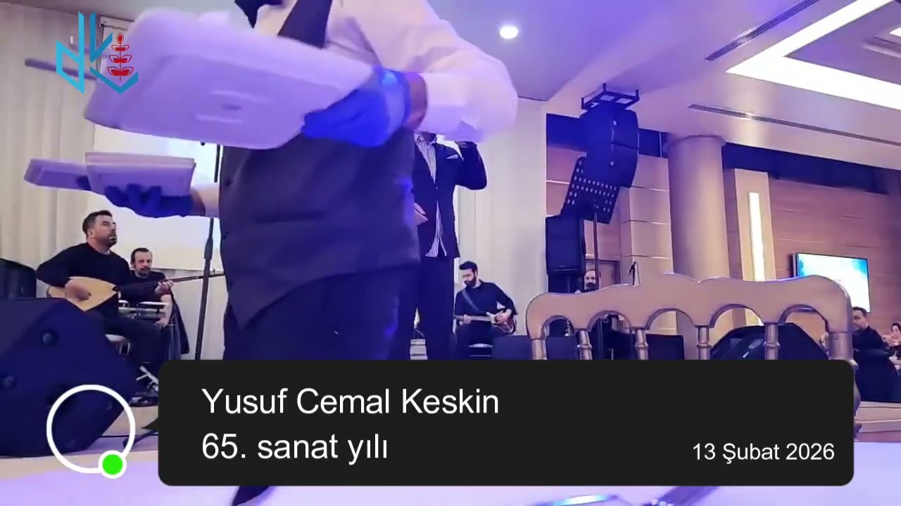 Şükrü Güler Yusuf Cemal Keskin 65. sanat Yılı Vefa Gecesinde sahne aldı.