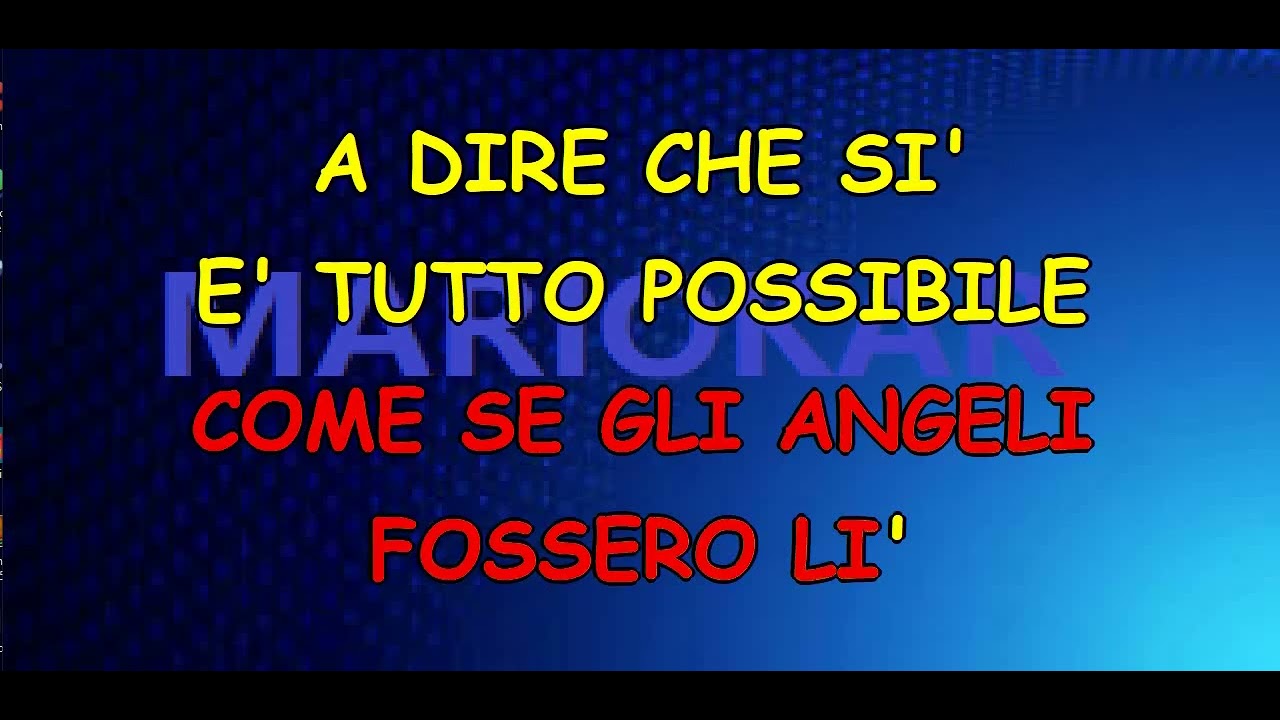 Ligabue   Buonanotte all'Italia  karaoke