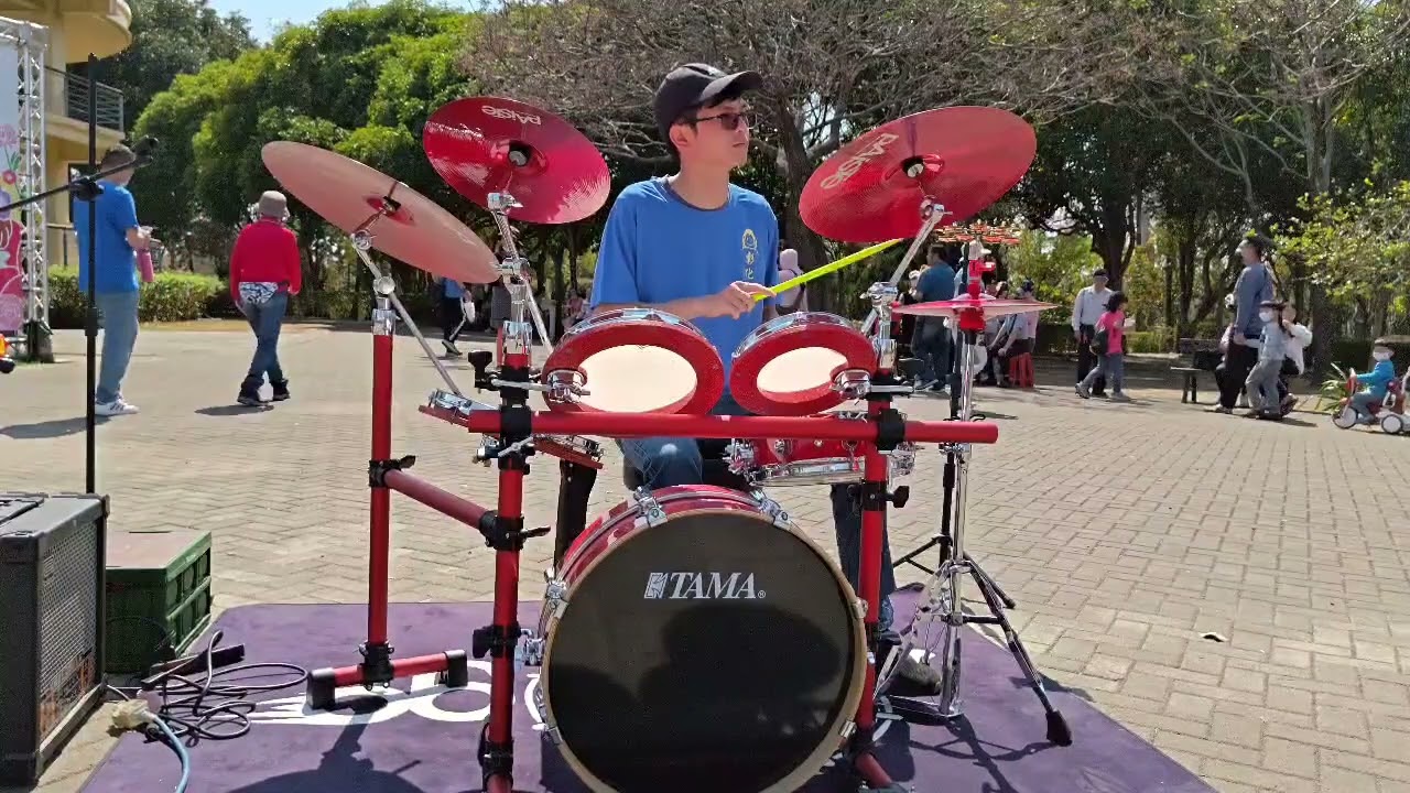 20260222 - 花在彰化溪州公園 街藝演出 - Sugar ( 糖果 - Maroon 5  )