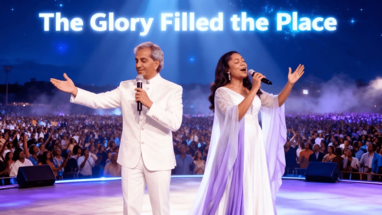 When Sinach Joined Benny Hinn… The Glory Filled the Place Zimbabwe