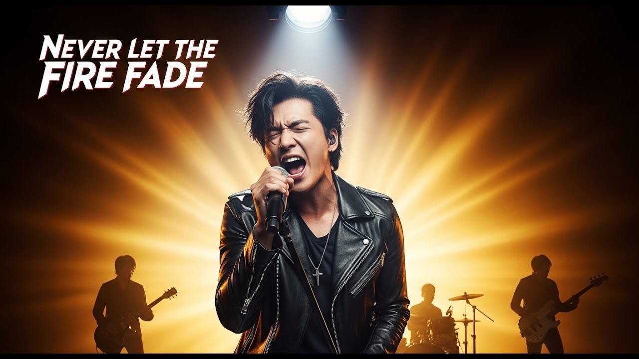 🎸Never Let the Fire Fade – Male Vocal Rock Ballad | Echo of Light