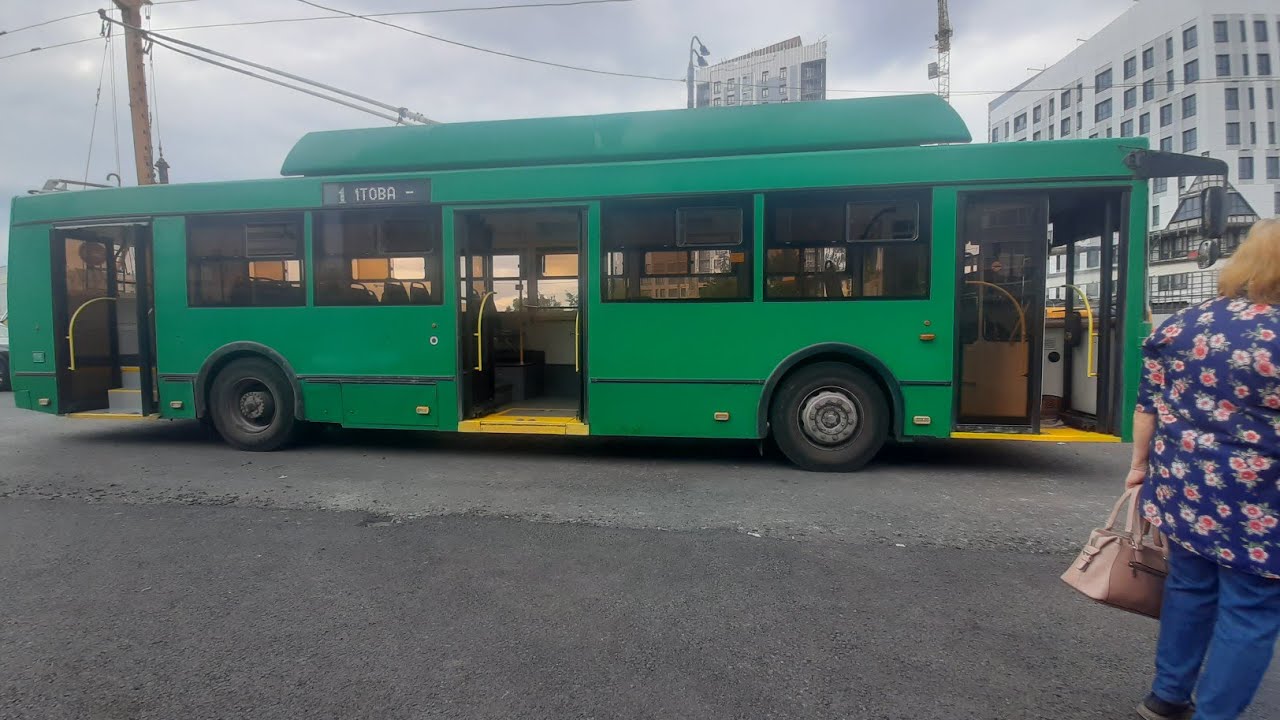 Поездка на троллейбусе ТролЗа 5275.03 