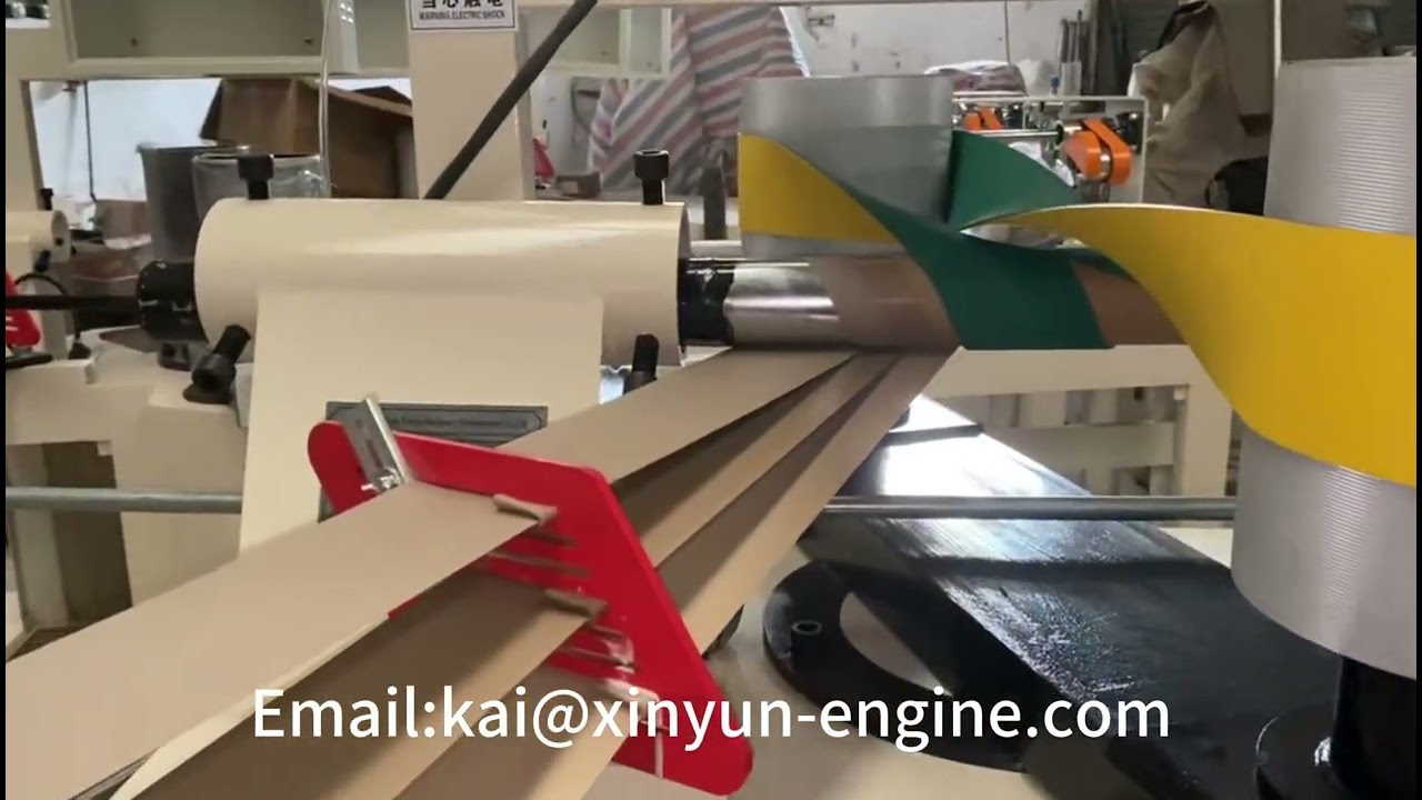 Factory manufactured machine for producing kraft paper cores with CE