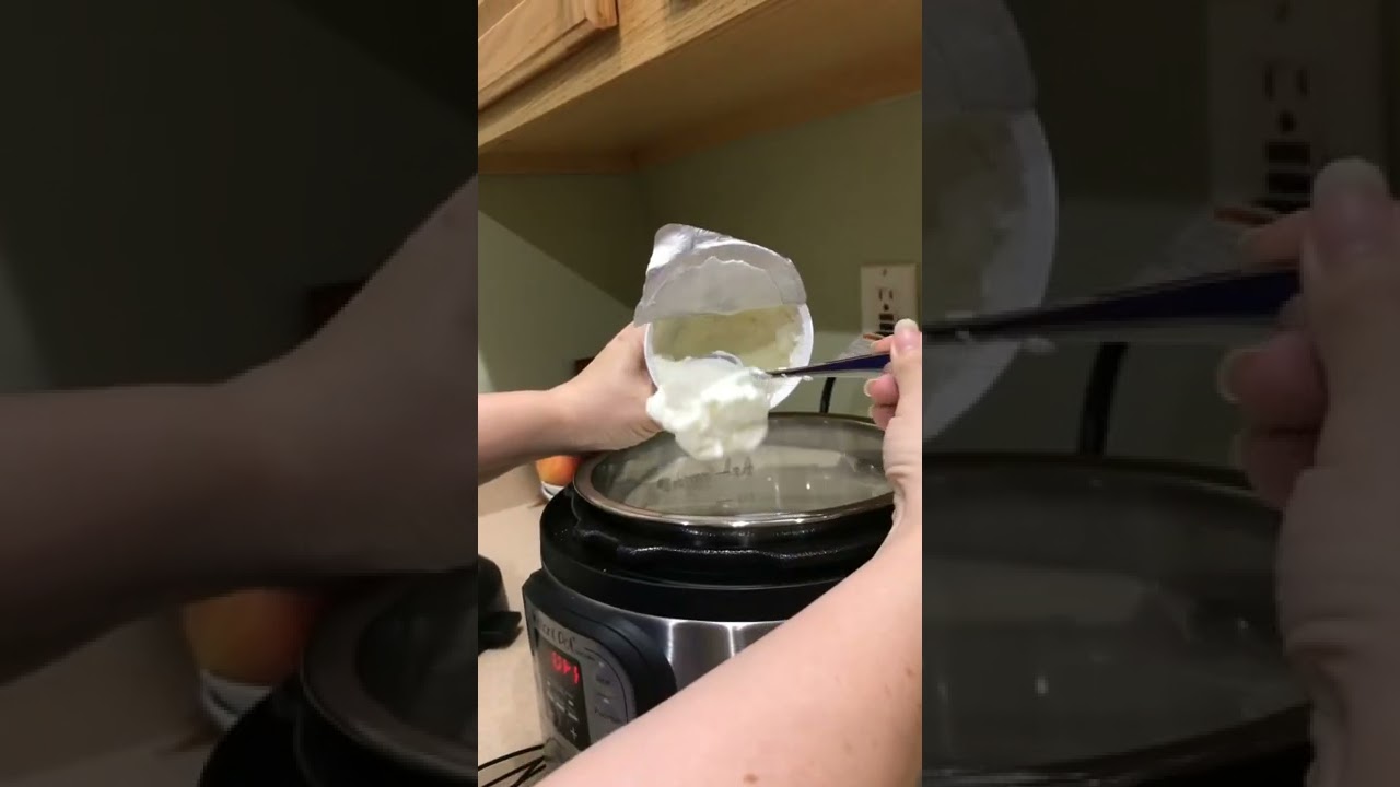 Как легко приготовить домашний йогурт!
