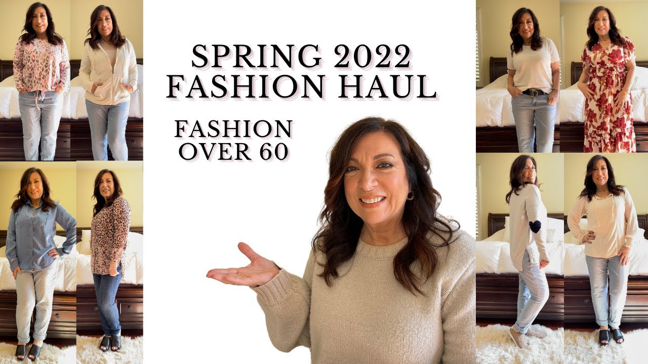 Spring 2022 Fashion Haul | Fashion Over 60 | Spring Shoes+ Denim + Tops + Dresses | Finds From QVC