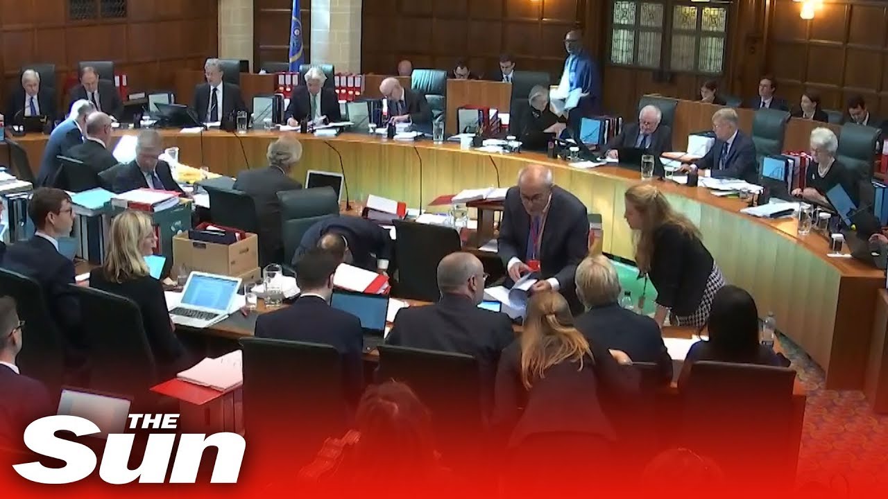 Supreme Court chaos as Gina Miller’s lawyer has different document page numbers to that of judges