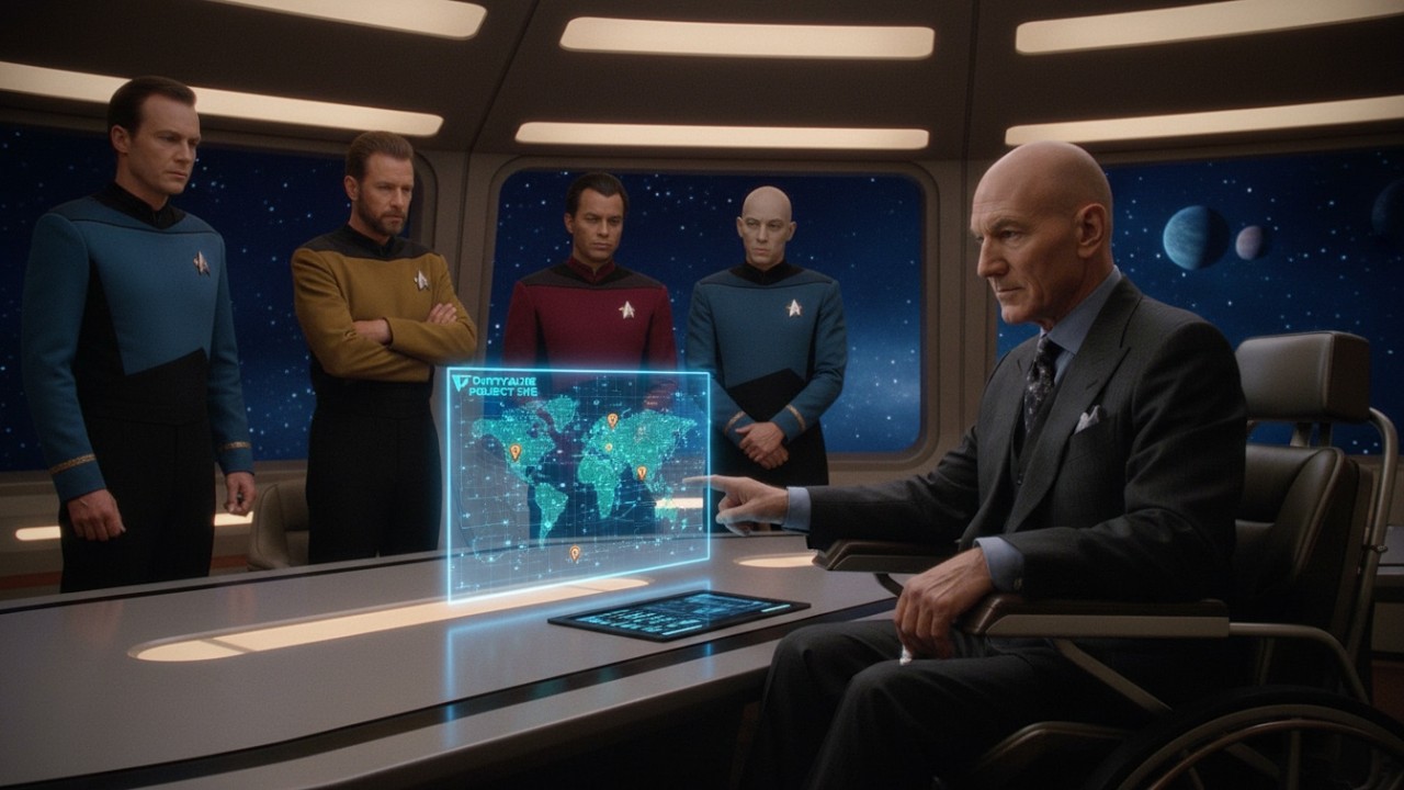 Professor Charles Xavier Enters Star Trek Universe?