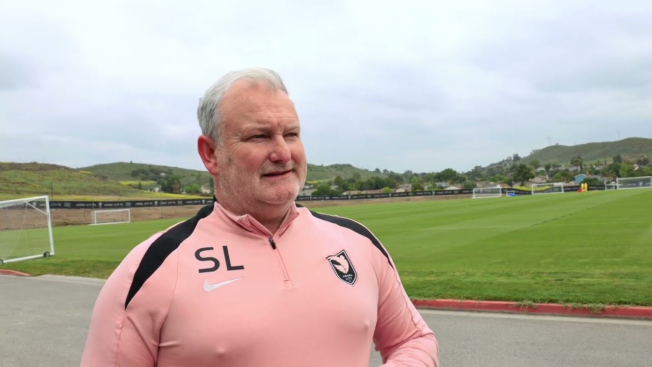 Angel City FC Interim Head Coach Sam Laity on the season so far, and Thompson sisters @AngelCityFC