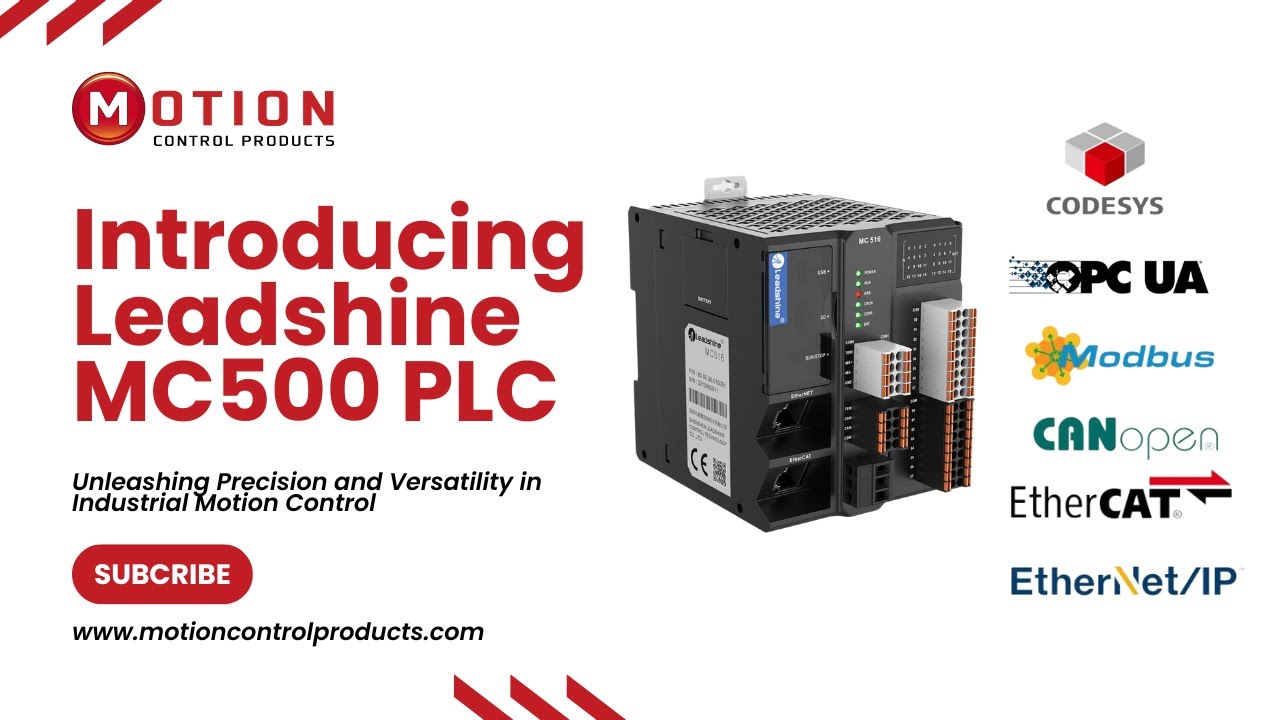 Introducing the new Leadshine MC500 PLC! 🔧 