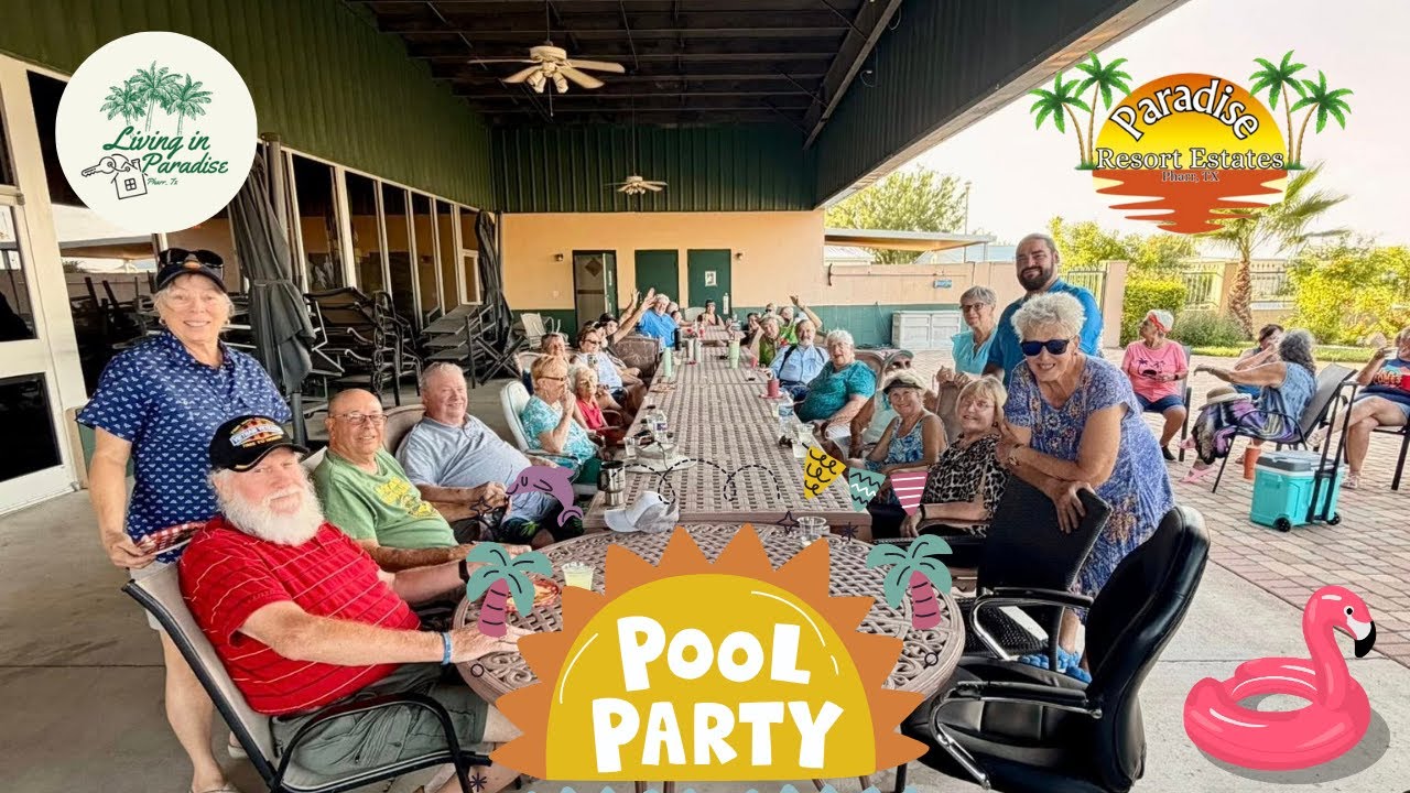 Poolside Fun at Paradise Resort Estates | Welcoming Our New Residents