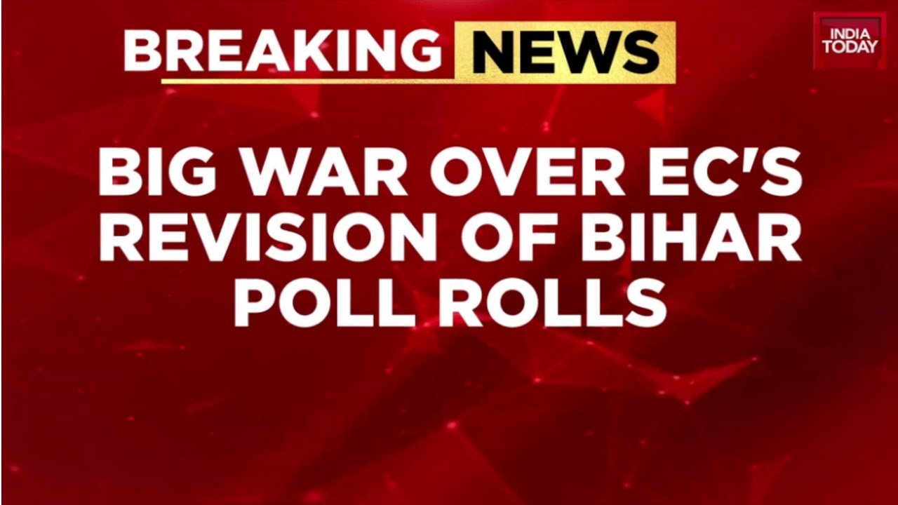 Supreme Court To Hear Bihar Voter List Plea Amid Concerns Of Mass Voter Deletion | India Today